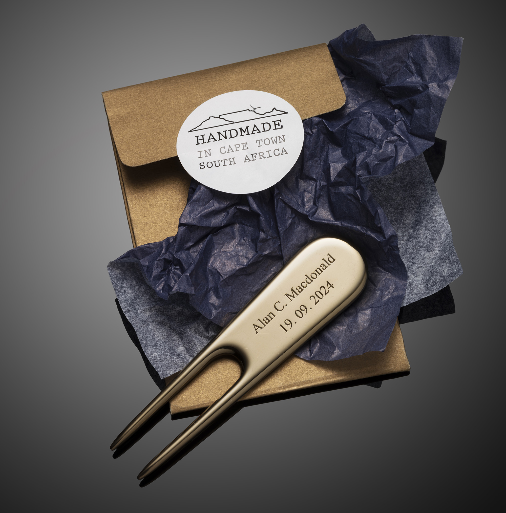 personalized handcrafted unique golf gift online